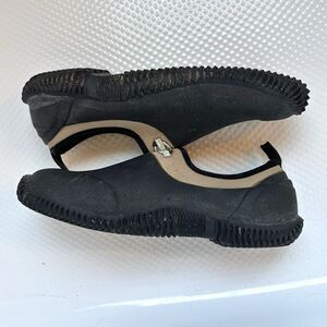 Lewis & Clark Outdoors Shoes Mens 10 Khaki Black Rubber Slip On Garden Yard Boat